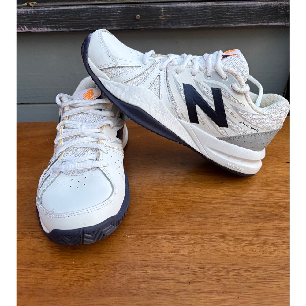 New Balance WC786WN2 Women’s 6.5 Tennis Shoes White Navy FantomFit - Picture 6 of 10